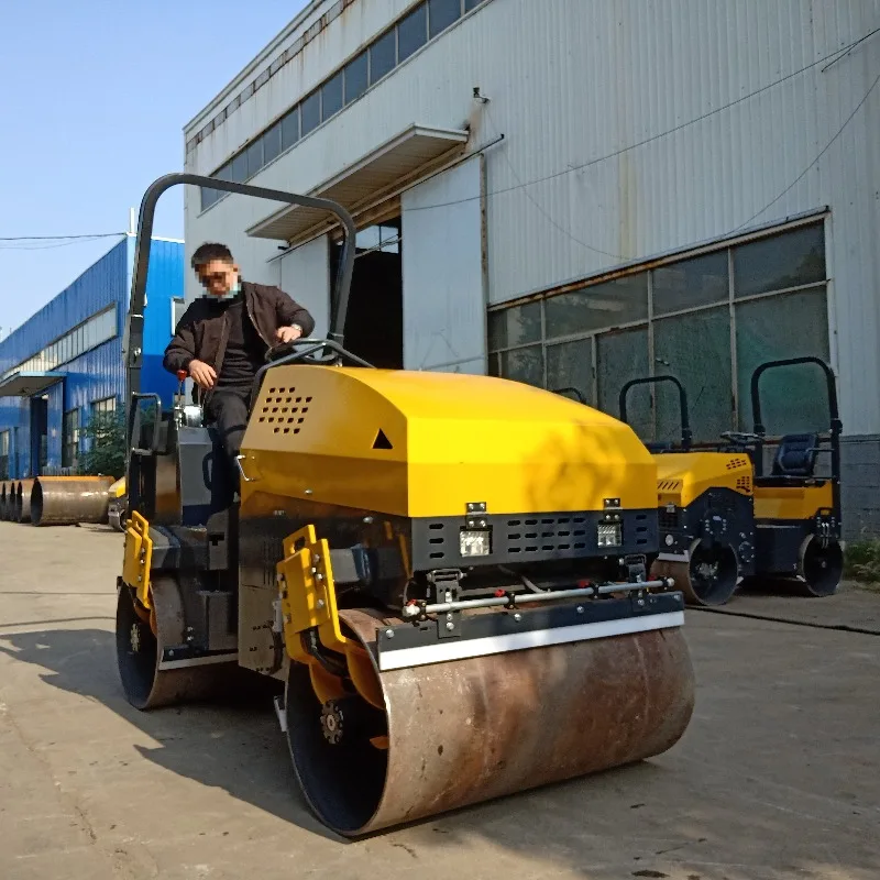 Hydraulic Road Roller Machine for Asphalt Soil and Gravel Compaction Suitable for Urban Construction Applications view 6