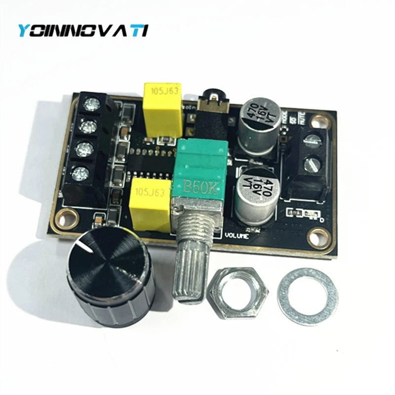1pcs 5pcs 5Wx2 Stereo Dual Channel Digital Amplifier Board PAM8406 Audio Amplifier Module 5V Class D Amplifier