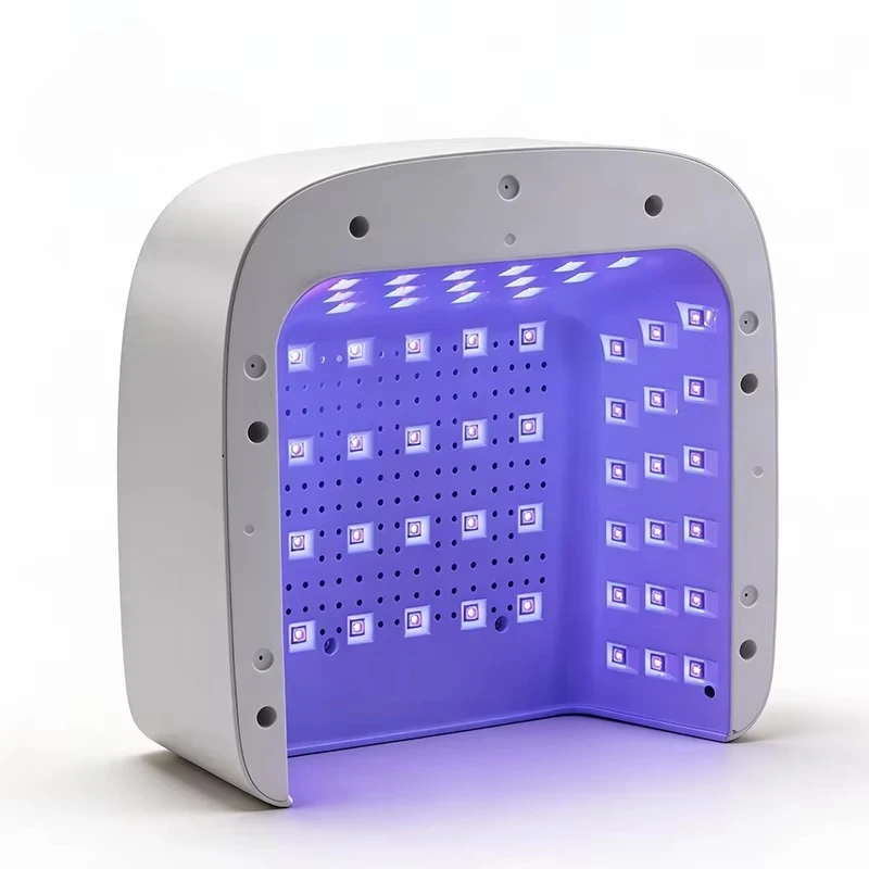 2026 New Dual Zone Sensor UV Lamp Fast Curing Rechargeable UV LED Nail Lamp 78 LED Lamp Professional Portable Salon Home