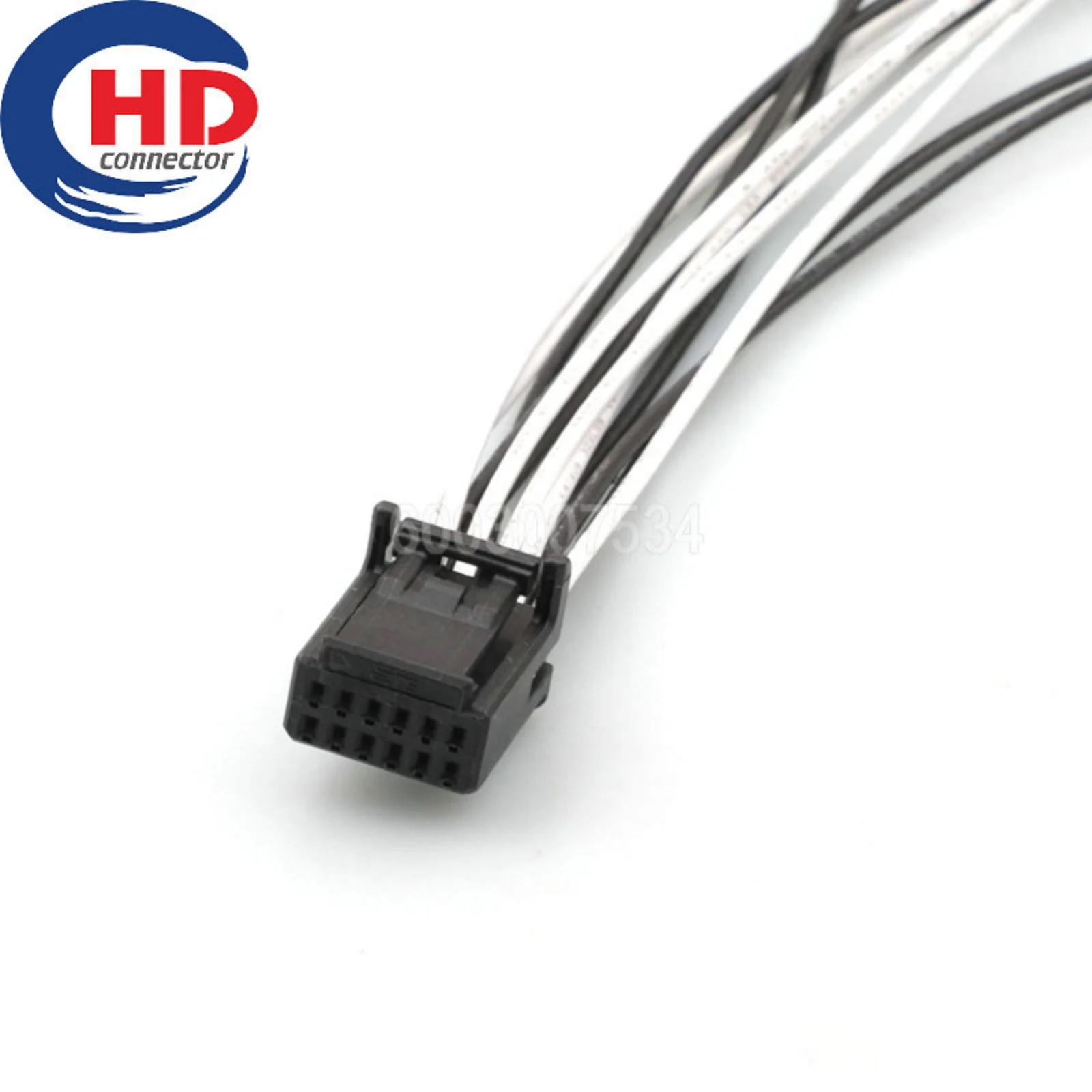12 Pin Connector Unsealed 0.7mm Female Connector Cable Motorcycle Electrical Harnesses Wiring Harness 1376675-1
