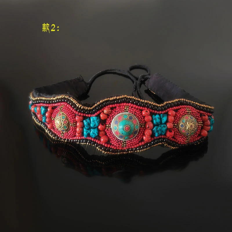 Jiu Mi Fang Handmade Belt Dance Accessory Fashion Waist Chain Vintage Ethnic Style