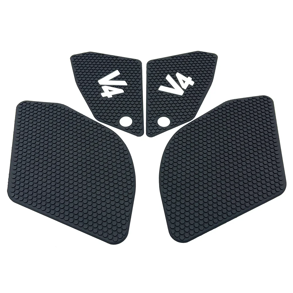 Almohadillas de tanque de combustible para motocicleta, pegatina lateral de Gas, Protector de agarre de rodilla, calcomanías de tracción para DUCATI PANIGALE V4 1100 S 1100S SP2 2022-2023