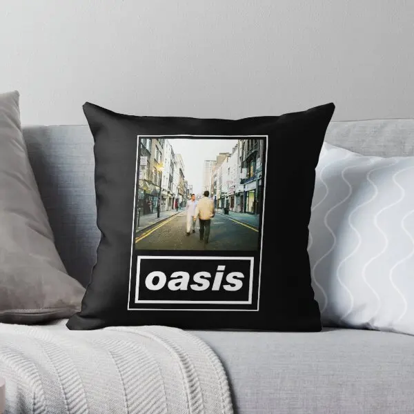 Bdsfr54Ey Oasis Band Oasis Oasis Oasi  Printing Throw Pillow Cover Throw Office Square Car Fashion Pillows not include One Side