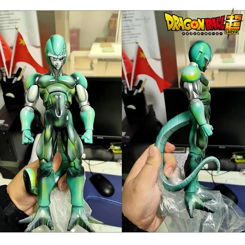 30cm Dragon Ball Z Action Frieza Metal Cooler Figure Pvc Cooler's Revenge Anime Collection Model Doll Toys Desk Ornament Gifts