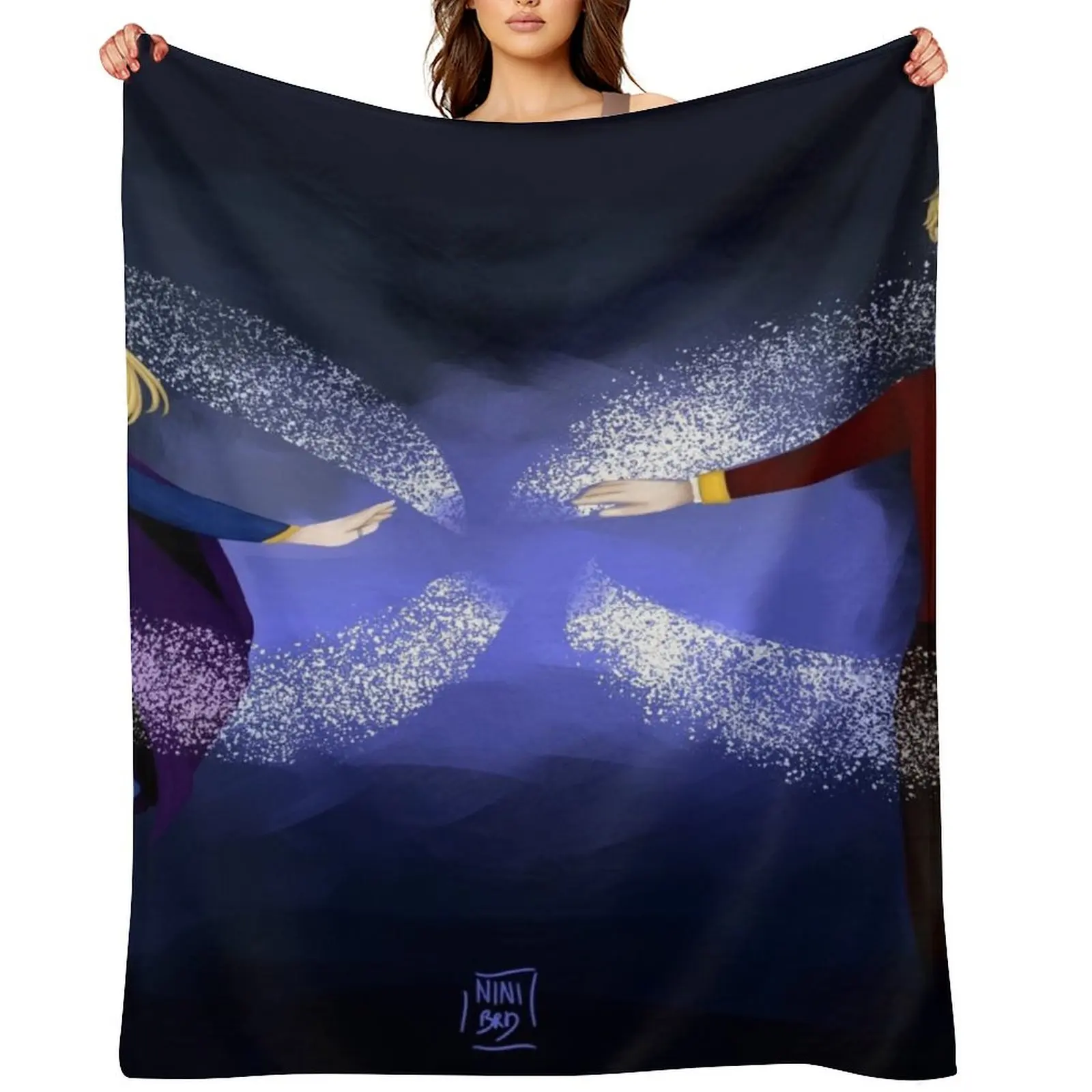 

Sokeefe Throw Blanket Shaggy Winter beds wednesday Luxury Brand Blankets