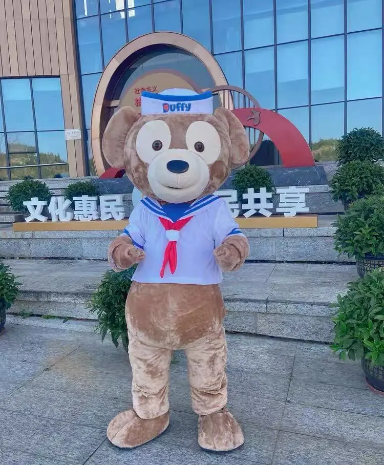 Duffy LinaBell StellaLou Mascot Costume Disney Cartoon Doll Fox Bunny Cosplay Suit Animal Anime Characters Performance Outfits