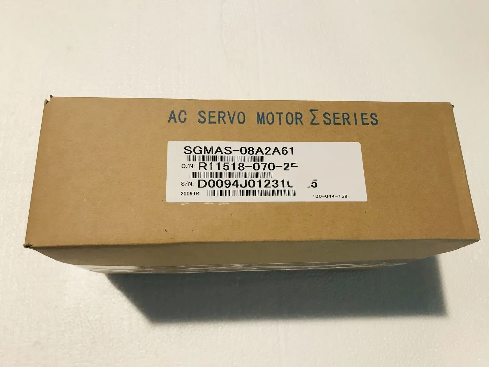 

SGMAS-08A2A61 new Servo Motor