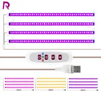 LED Grow Light 5V USB Phyto Lamp Full Spectrum Horticultural Phytolamp with Control for Indoor Plant Flower Seedling Lighting