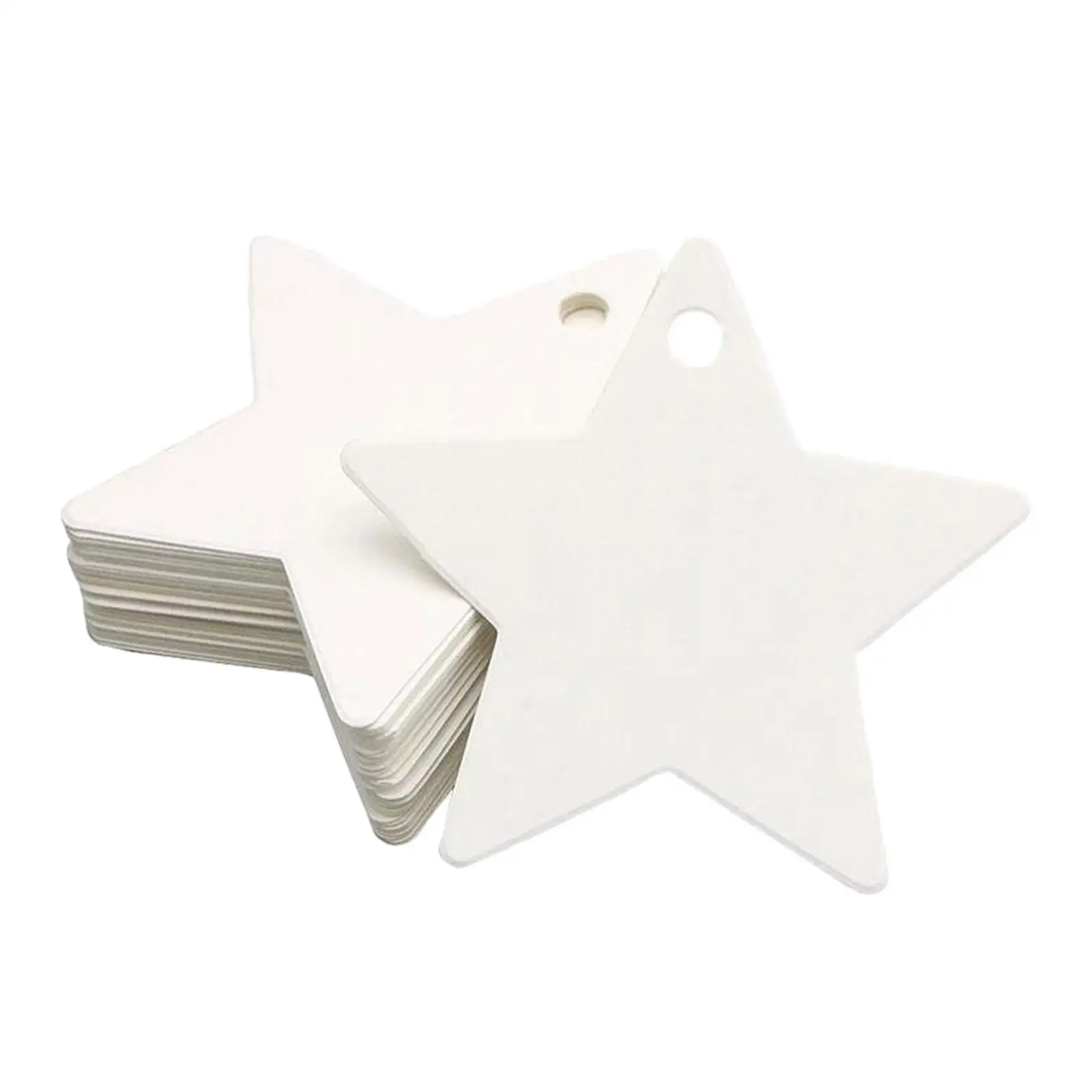 2-4pack 100Pcs Star Shaped Gift Tags Gift Wrapping Tags for Holiday Graduation