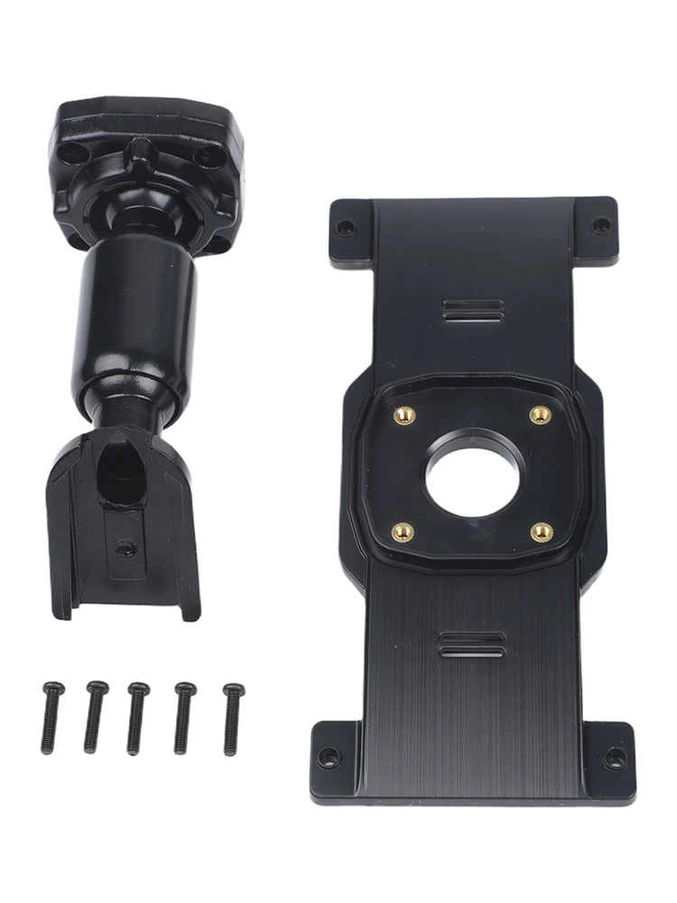 Rear View Mirror Metal Back Plate Panel and Mirror Kit Compatible with For Dash Cam Mounts for Car DVR Systems