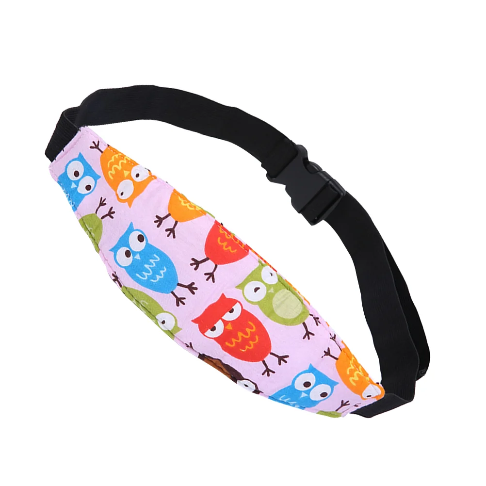 2pcs Head Support Band Elastic Car Seat Saftey Support Belt Sleep Aid Belt for Toddler Kids(Pattern 1)