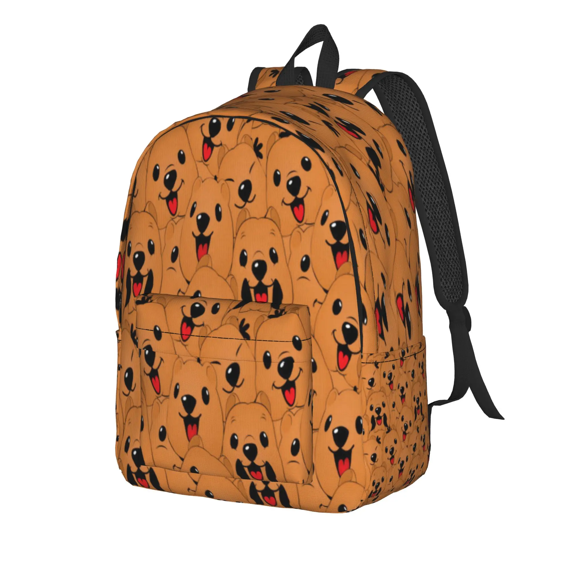 Cute Quokka Animal Cartoon Backpack  Travel Backpacks Youth Fashion High School Bags Designer Print Rucksack