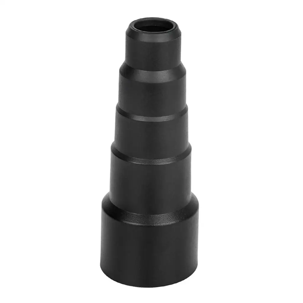 محول خرطوم فراغ عالمي ، 5 طبقات ، أجزاء المرفقات ، موصل محول ، أسود