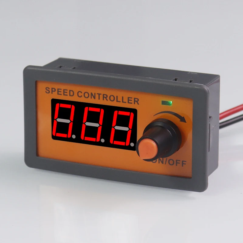 DC 5-30V 5V 12V 24V 5A PWM Brushless Motor Speed Adjustable Controller Digital Display Encoder BLDC Governor