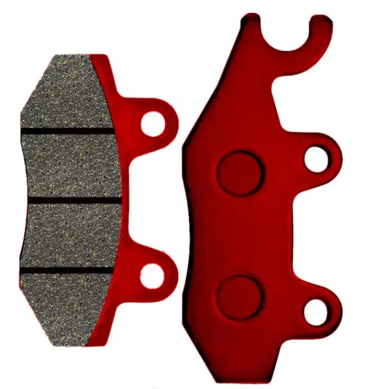 Motorcycle Brake System Front and Rear Ceramic Brake Pads Suit for Kawasaki Ninja 250 300 400 500 Z250 300 400 Replace for FA197