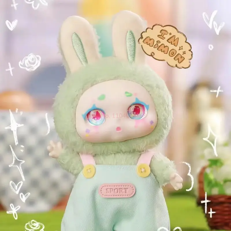 Qimxy Kimmon V6 Blind Box Niedliche Kreatur Action Modell Anhänger Biologie Thema Home Decor Überraschung Geschenk Sammlerstück Trendiges Spielzeug