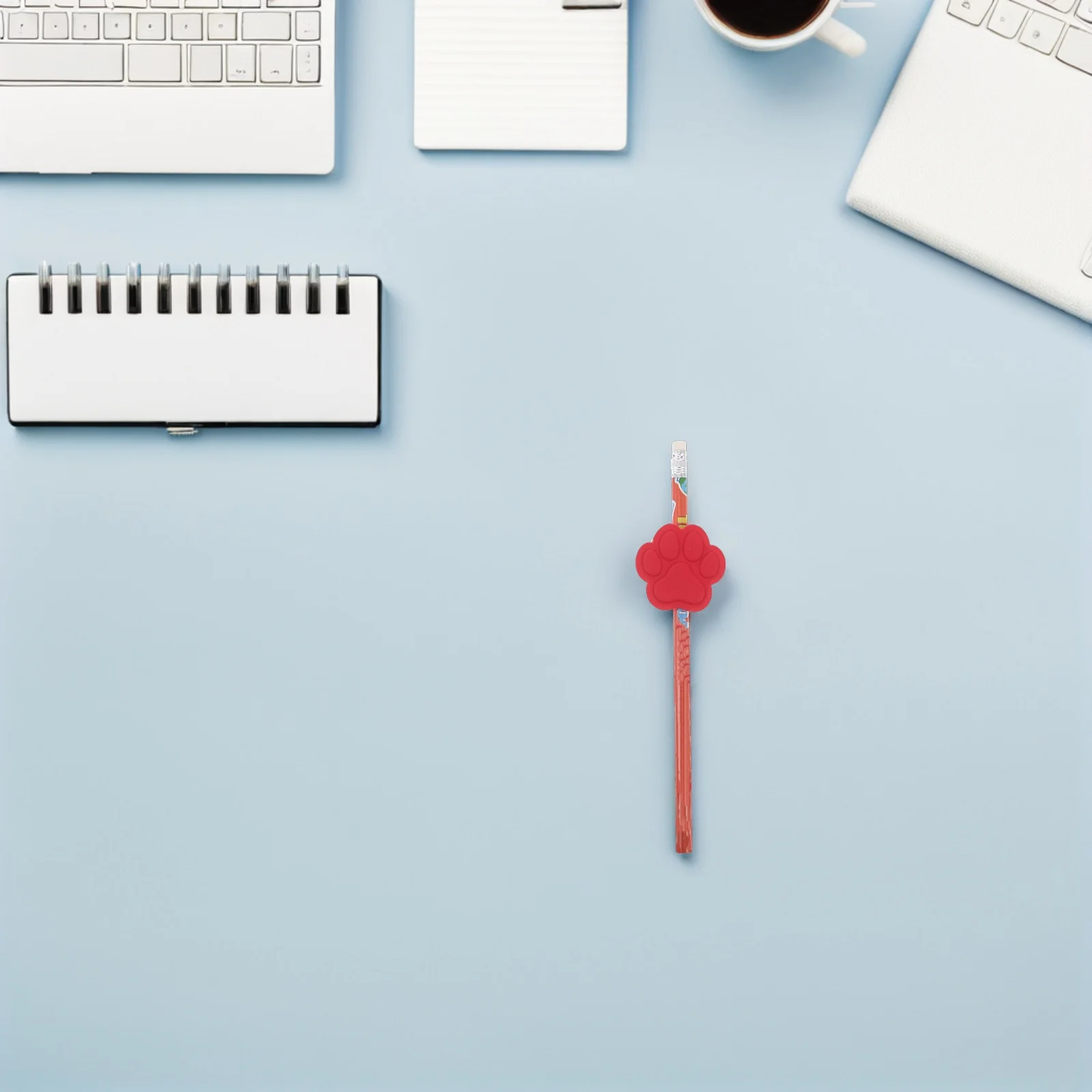 

30pcs Cartoon Cat Paw Pencil Clip Cute Animal Claw Topper For School Rewards Classroom Prizes Students Paper Clips