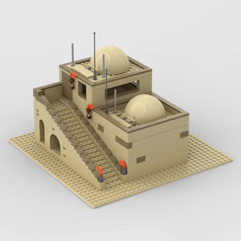 Star Movie Series Model Moc Bouwstenen Tatooine House Model Technologie Modulaire Gift Bouw DIY Set Montage Speelgoed