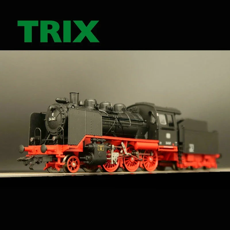 

TRIX Train Model HO 1/87 22248 BR24 Steam Locomotive Digital Sound Effect German DB Third Generation Train Model Toy