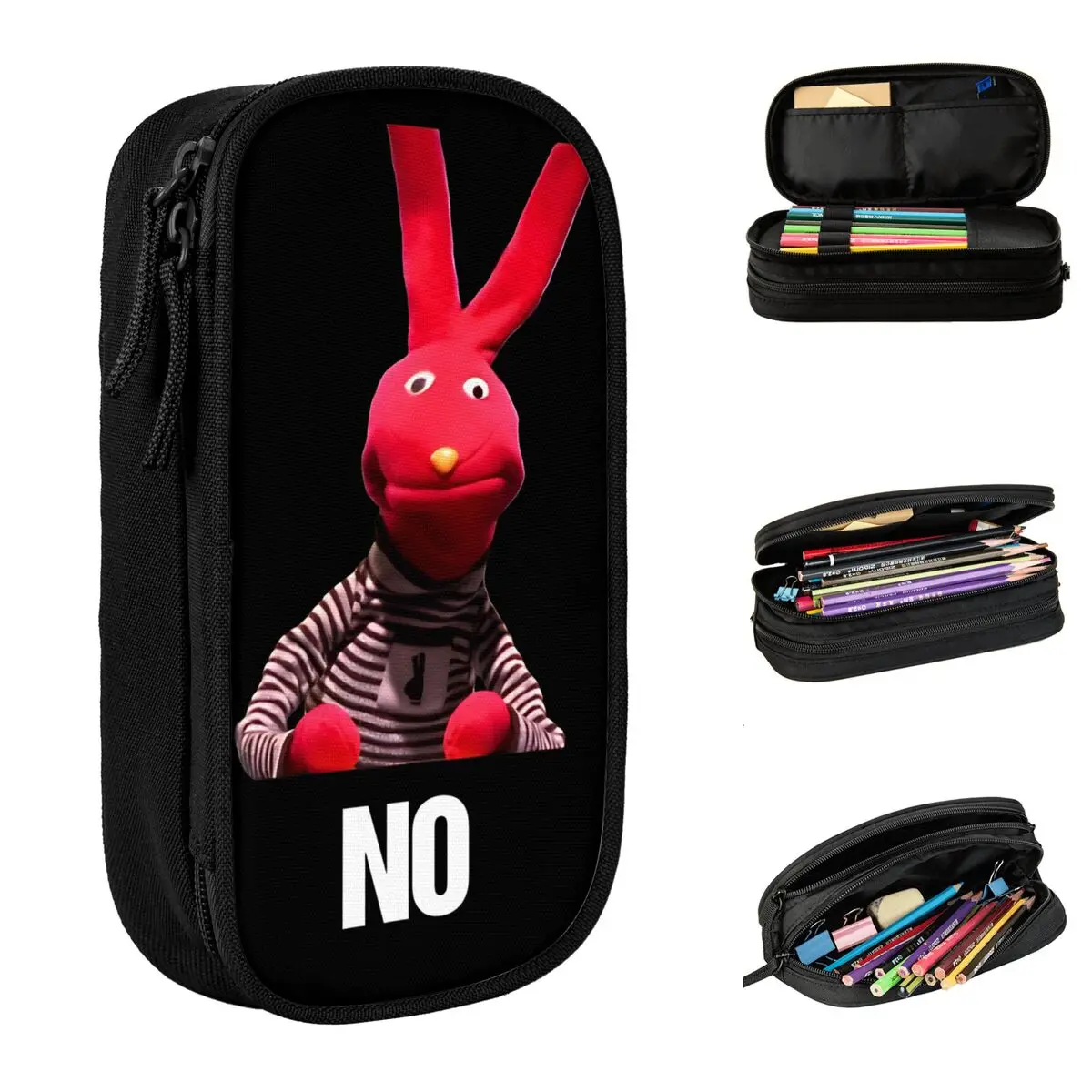 

NO Juan Carlos Bodoque Pencil Cases 31 Minutos Cartoon Pencilcases Pen for Student Large Storage Bag Office Gift Stationery