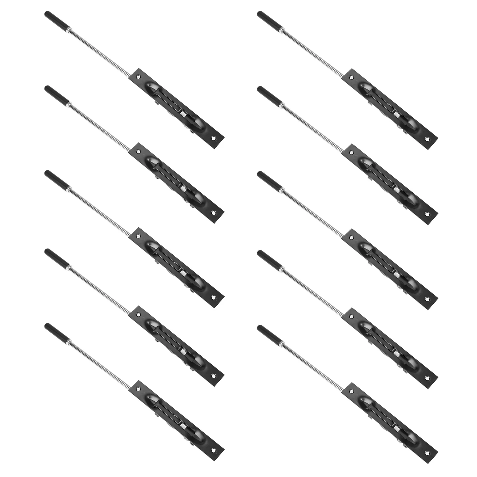 

10Pcs Concealed Secure Door Lock with Rod Emergency Door Escape Door Lock 10In for Composite Doors/Wood Doors/Double Doors