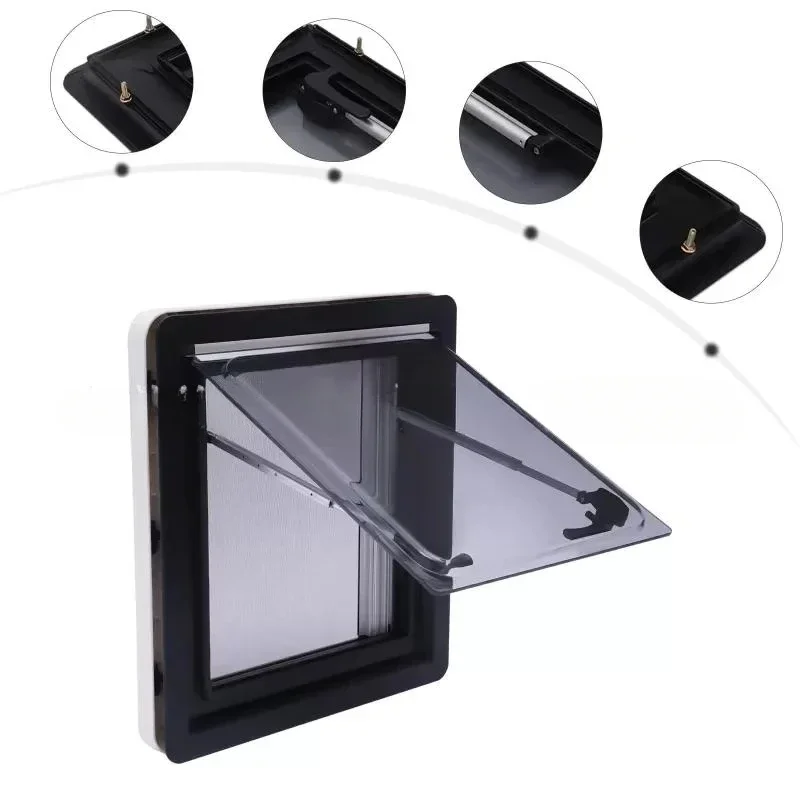 

RV accessories directly from the manufacturer, trailing RV windows, push-out side windows