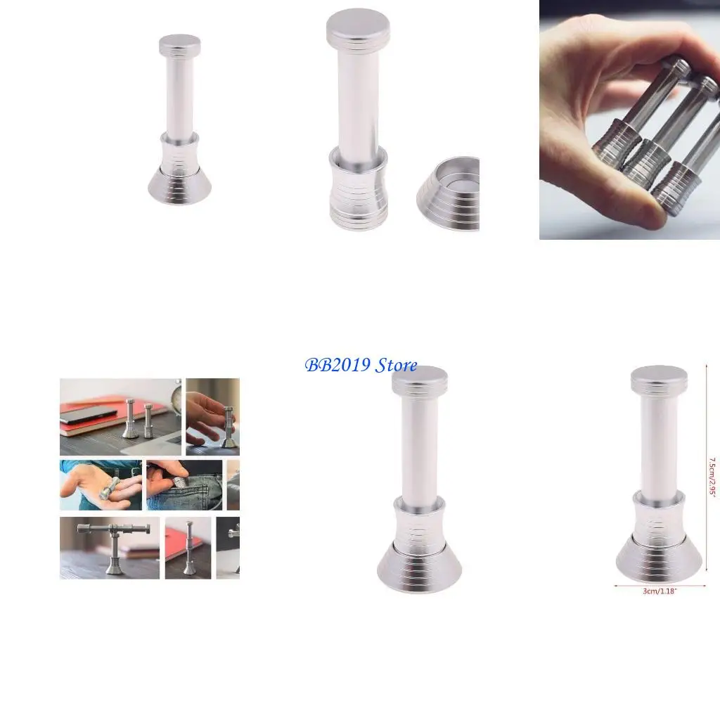 

Q0KB Mini Moon Drop Defying Earth for Mars Hand Spinner Desk Toy for Creative DIY Decompression Stress Relief