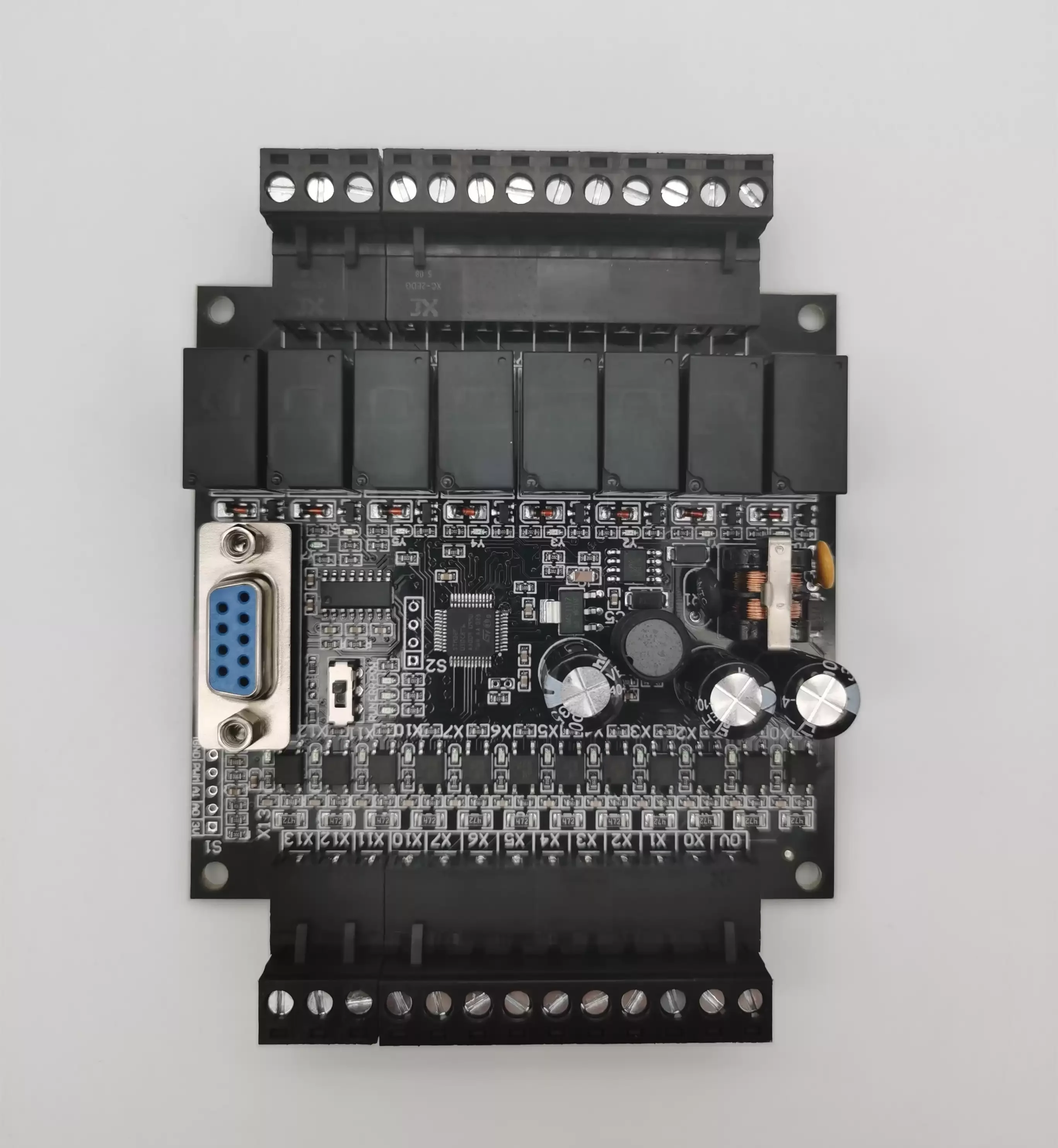 Domestic PLC Industrial Control Board, Programmable Logic Controller, 2N‑20MR 20MT(HK)