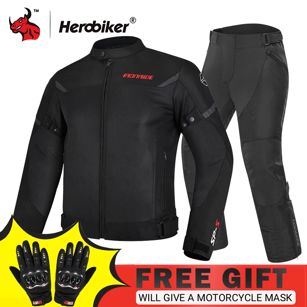 

Motorcycle Riding Jacket Anti Fall Anti Scratch Off-road Riding Jacket Riding Pants Summer Breathable Motorcycle Outdoor Jacket