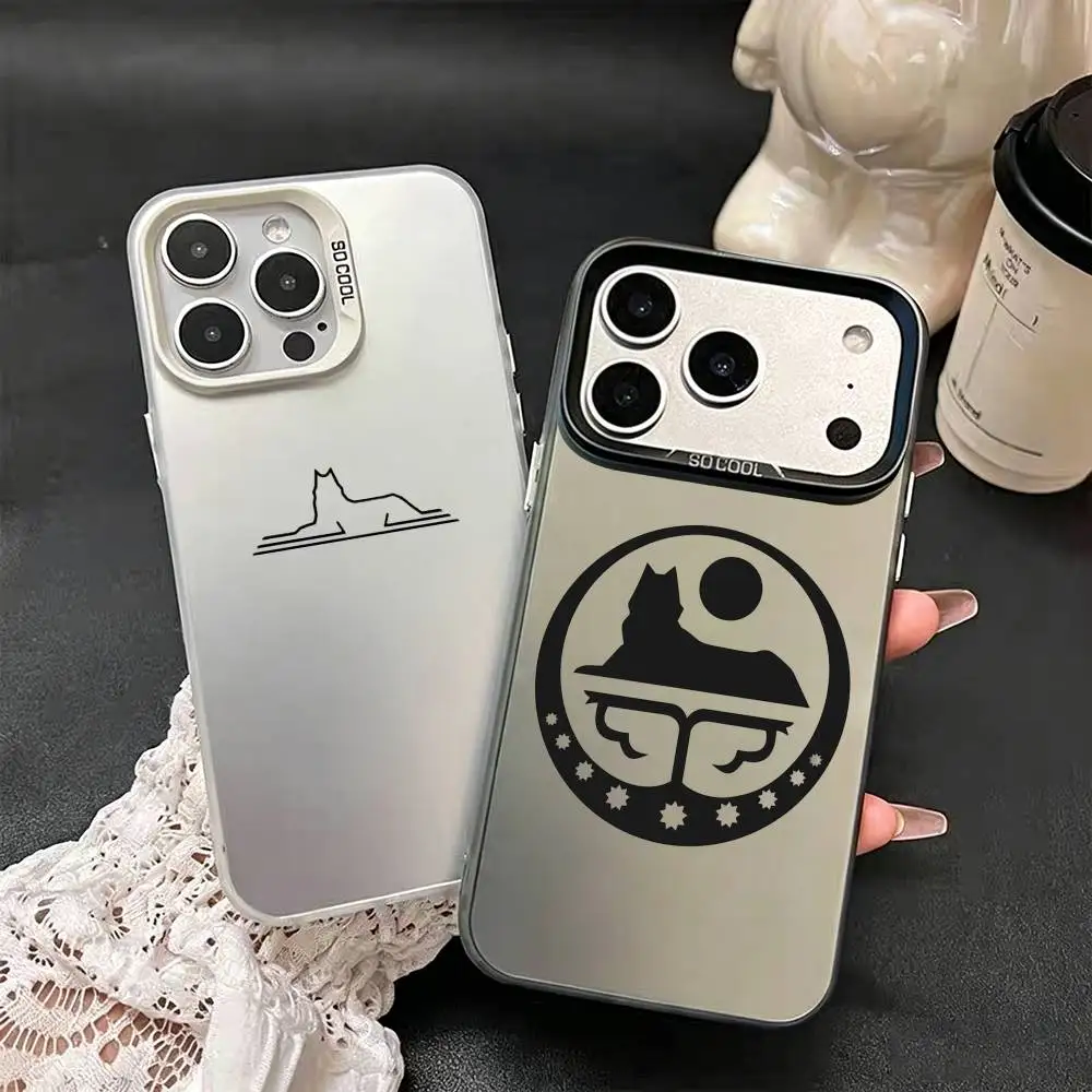 Image of Tschetschenien-Flagge Tschetschenischer Wolf Handyhülle für iPhone 17,16,15,14,13,12,11,Mini,Pro,E,MAX Weiße Candy Matte Hülle