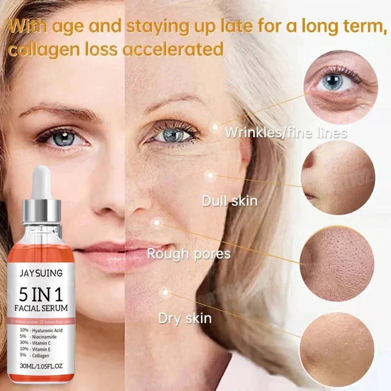 

Remove Wrinkles Facial Serum Firm Skin Delay Aging Improve Dullness Brighten Moisturize Anti-Wrinkle Facial Essence