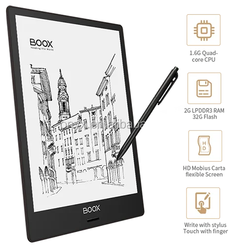 

Note-taking Certificated M96 N96 N96ML 9.7" Inch E-ink Pearl Screen Ebook Reader With Wifi Stylus Touch