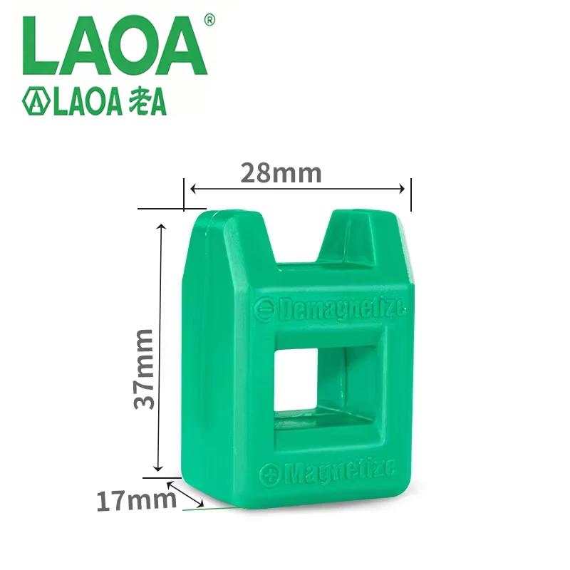 LAOA LA8171-DE Mini Magnetizer Demagnetizer Portable 2 In 1 Magnetic Tool For Screwdriver Bit Screw Pickup Hand Tool Repair