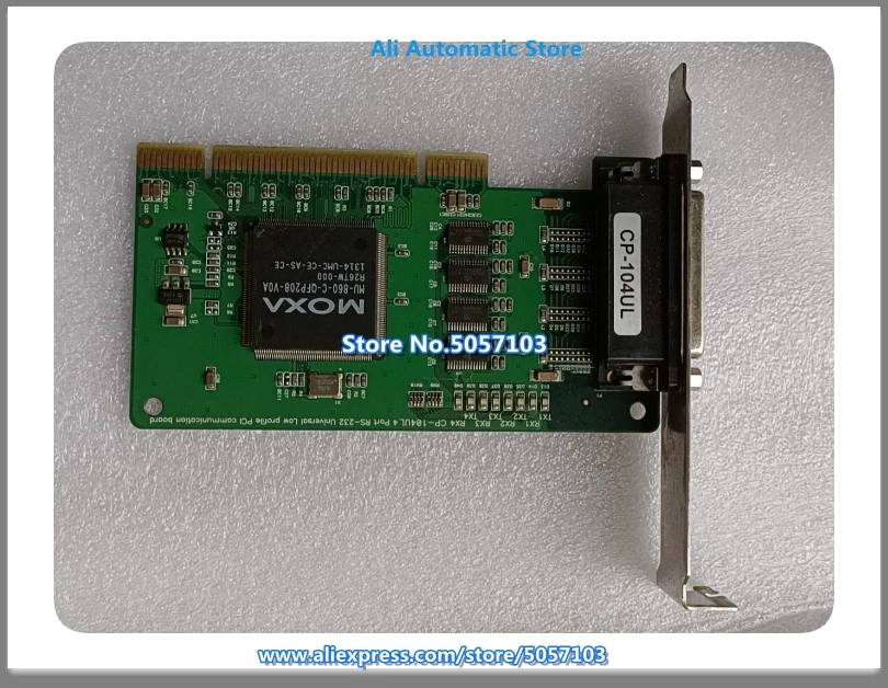 CP-104UL 4-port RS-232 PCI Multi-port Serial Card Tested