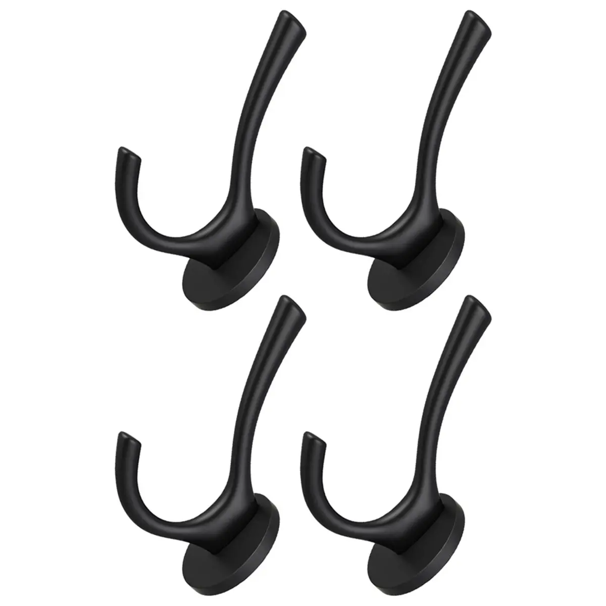 A1919K 4 Pcs Large Heavy Duty Cruise Magnetic Metal Magnetic Hooks with Soft Base for Cruise Cabins Hanging Travel Home Kitchen