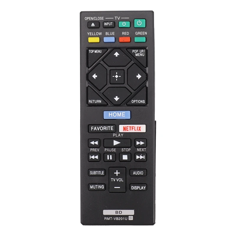 Best New RMT-VB201U Replaced Remote for Sony Blu-ray BDP-S3700 BDP-BX370 BDP-S1700