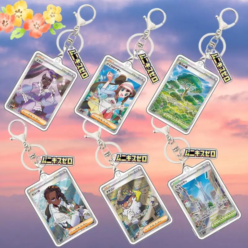 Chaveiros de Acrílico de Desenhos Animados de Anime para Jacinthe Tarragon Naveen Rosa, Pingente de Mochila de Estudante, Fivela de Chave de Acrílico, Presente de Aniversário