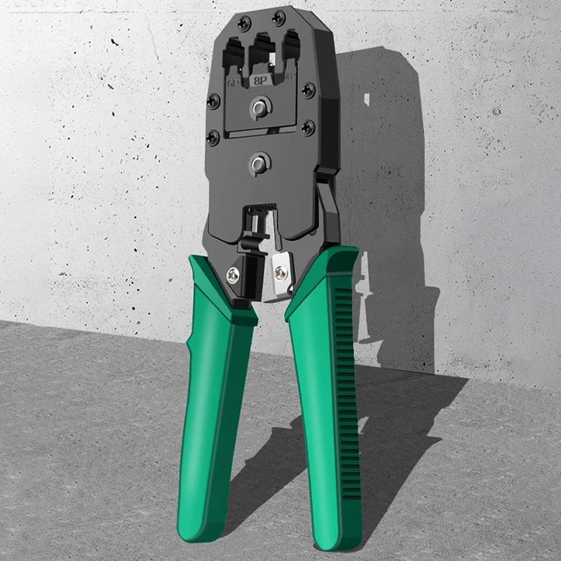 

RJ45 Crimper RJ11 Crimping Tool Ethernet Network LAN Cable Crimper Cutter Stripper Plier for 6P 8P RJ11 RJ12 RJ45 Hand Tools