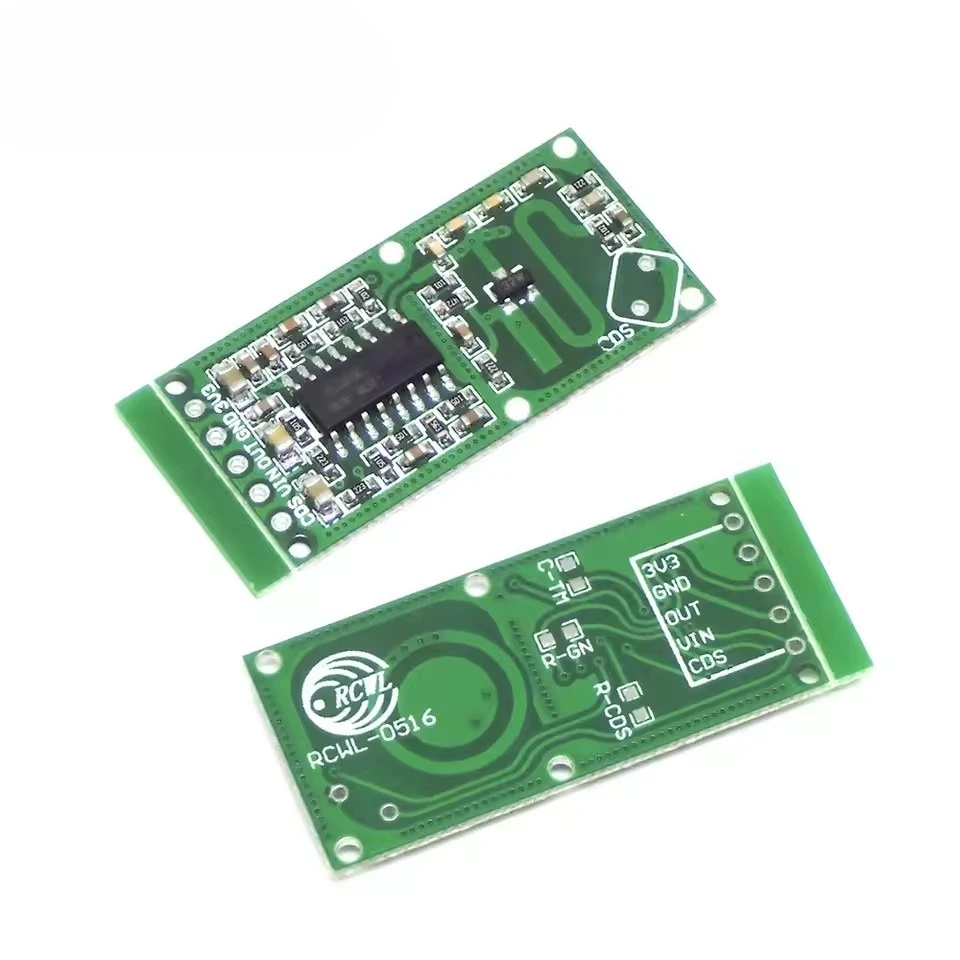 1/5/10PCS Microwave Radar Sensor Switch Board with 3.3V Output for Human Presence Detection
