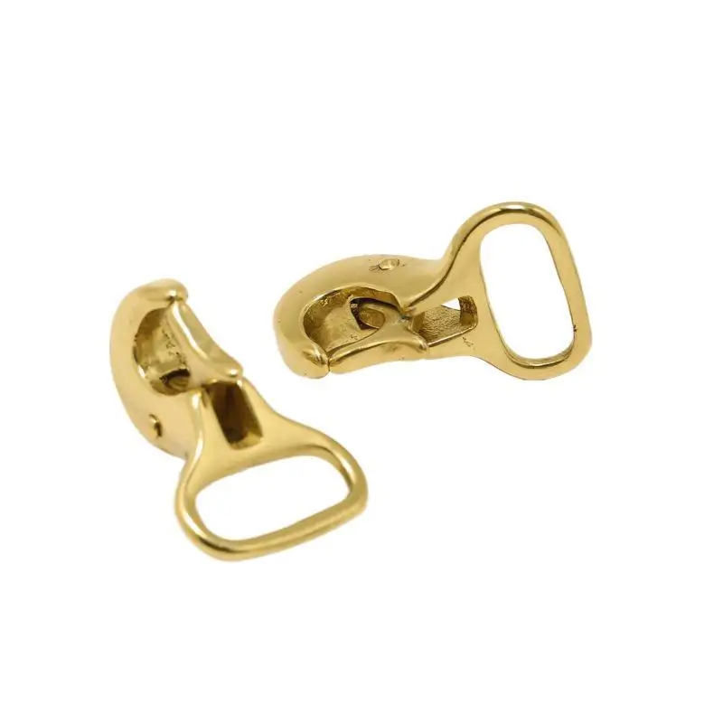 @*Durable Brass Snap Hook Clasp Eagle Mouth Shape Strong Clip for Leather Craft Luggage Strap Belt Bag Making Accessories