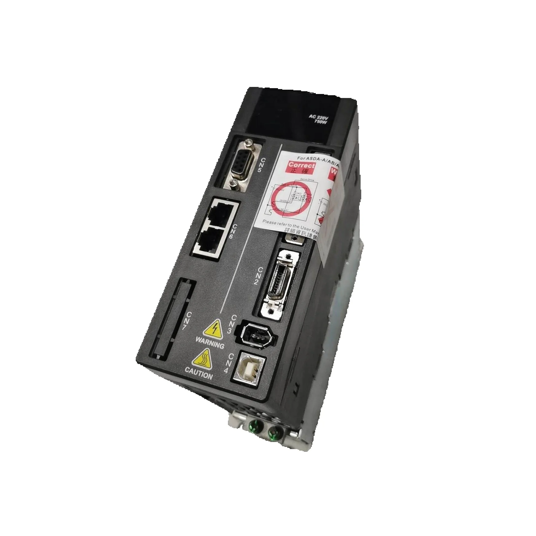 

Used Servo Drive, Normal Function Tested OK, ASD-A2-0721-M