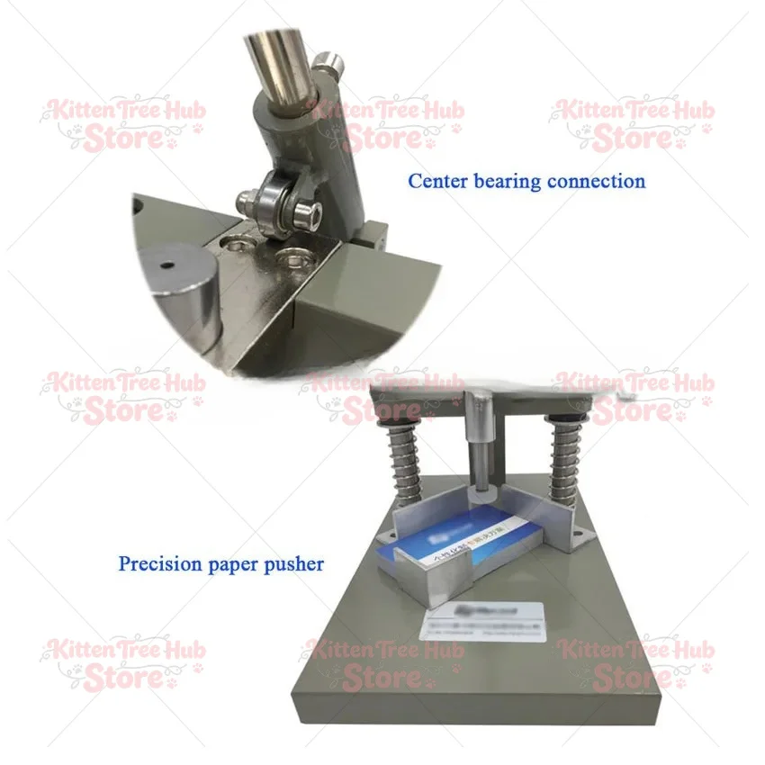 Manual Corner Rounder Die Cutter With Paper-Pressing Device 25mm Cutting Height Heavy Duty for Printing Packaging Industry