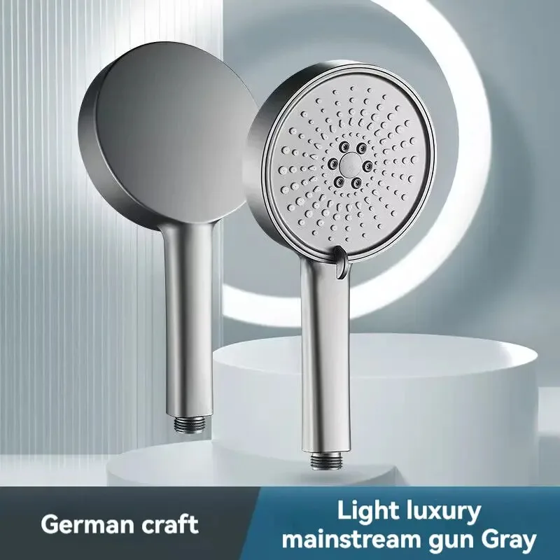 

Large panel pressurized shower head Home bathroom full of star rain head handheld shower showerhead solar head