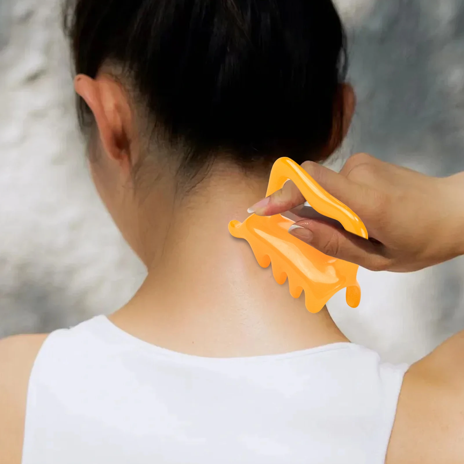 

Neck Shoulder Back Resin Massager Multifunctional Body Massage Tool For Office Workers Sports Enthusiasts