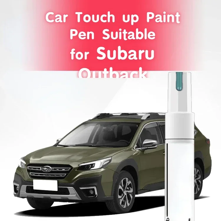 Car Touch Up Paint Pen Suitable for Subaru Outback Paint Fixer Pearlescent White Eye-Catching Cold Ice Silver Streamer Copper