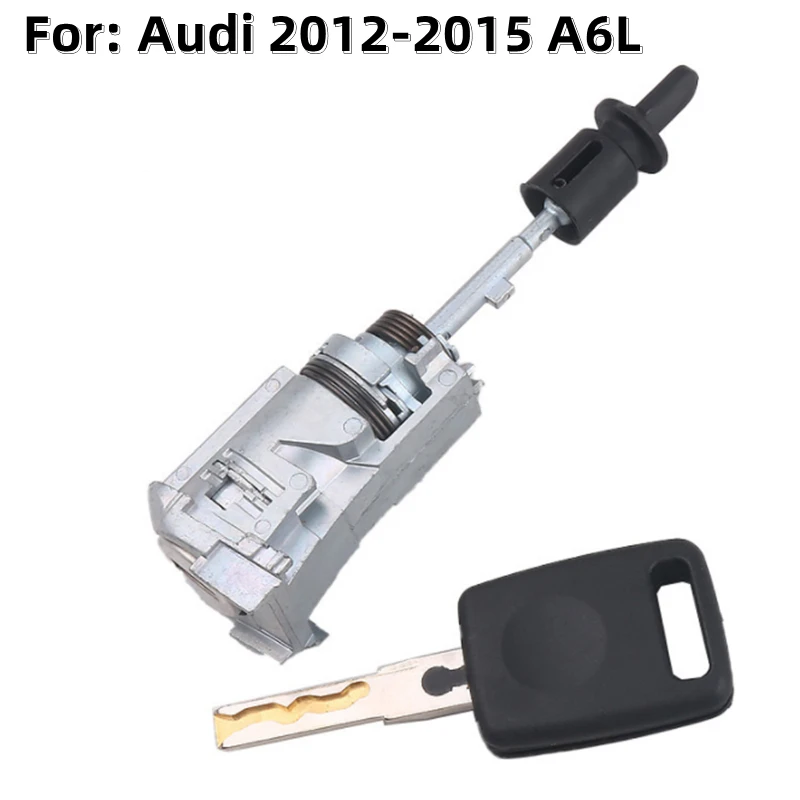 FLYBETTTER OEM Left Door Lock Cylinder Auto Door Lock Cylinder For 2012-2015 Audi A6L With 1Pcs Key