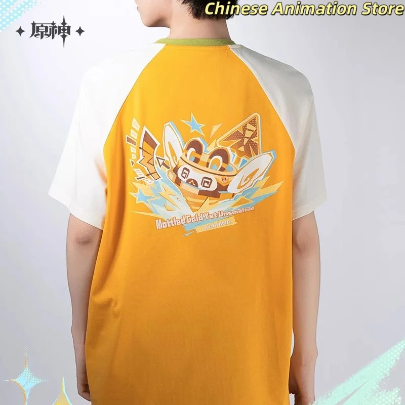 

Kachina T-shirt Mihoyo Original Genshin Impact Figures Kachina Cosplay Costume Anime Game Role Play Clothes Women Men's clothing