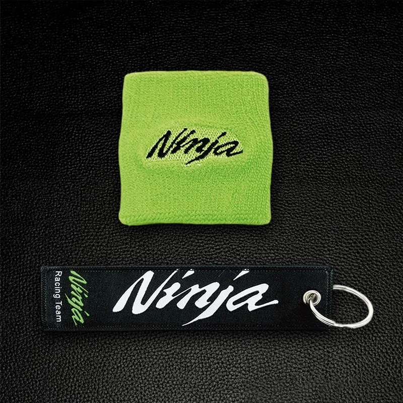 دراجة نارية الجبهة سائل الفرامل خزان غطاء جورب مع مفتاح سلسلة لكاواساكي نينجا 400 500 650R 1000 ninja1000sx Zx14r Z900rs