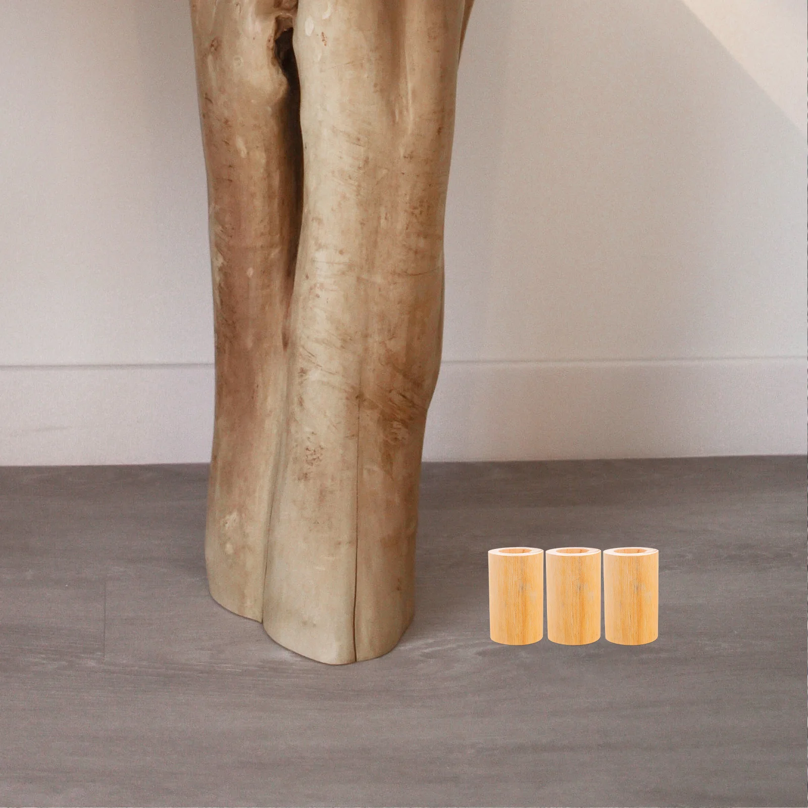 4 pezzi rialzi per mobili rotondi resistenti estensori per gambe per divani letto, sedie, tavoli, blocchi di sollevamento, rialzi per gambe da scrivania