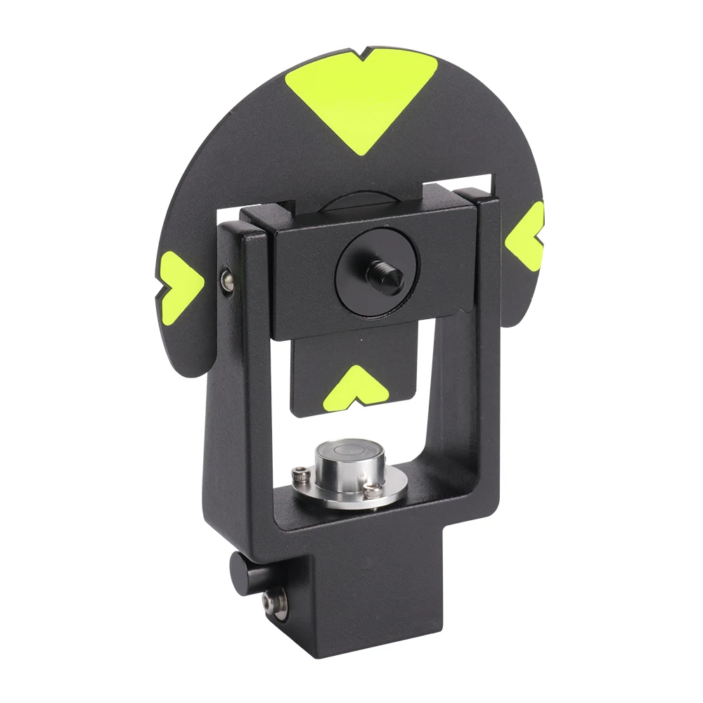 

GMP101 Survey Mini Prism System Set with Offset 17.5mm for Prism Pole Total Station, Mini Prisma Set